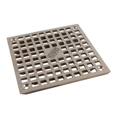 Allpoints Drain Grate, Floor, Sq, 4-5/8" For Zurn Industries, Llc 1021169